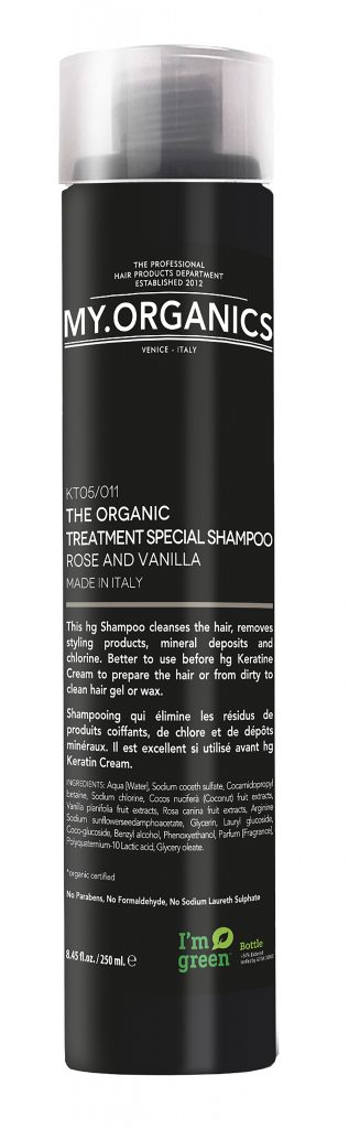 The Organic Pro-Keratin Special Shampoo x250ml