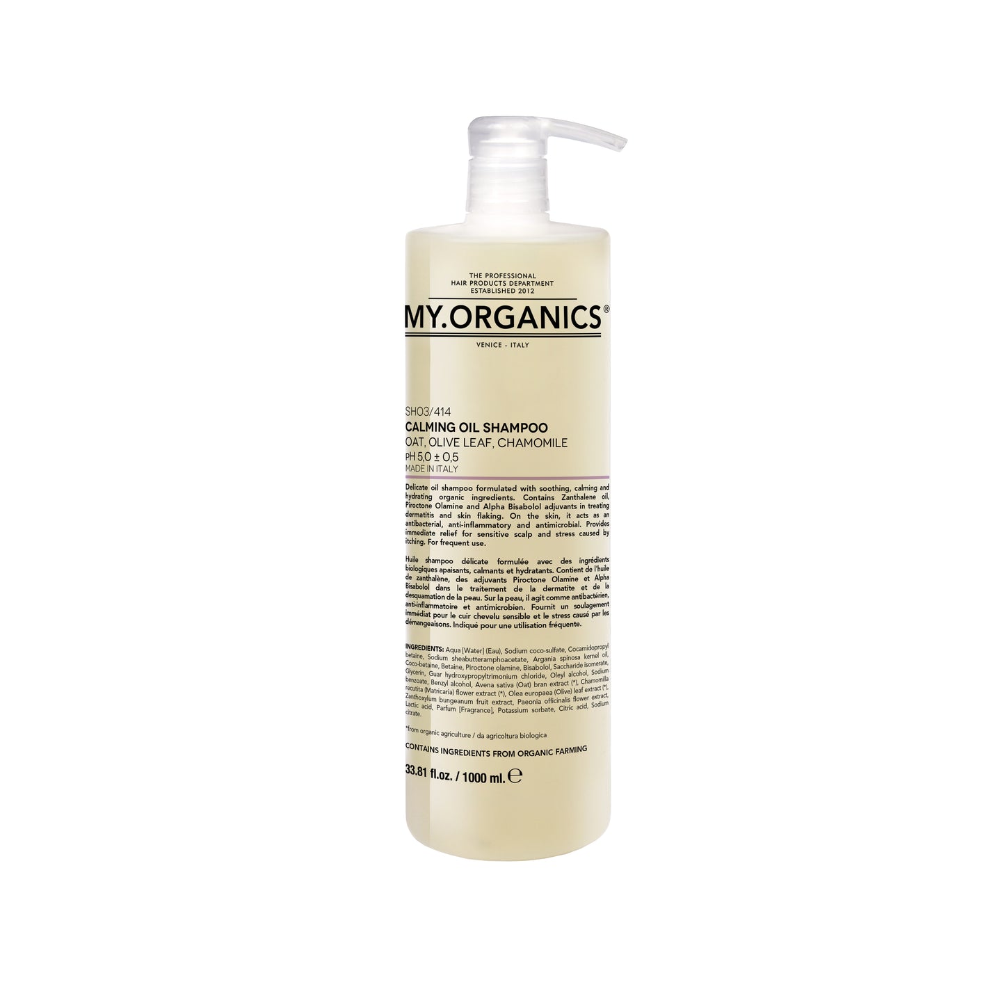 Calming Oil Shampoo x1000ml