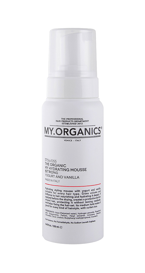 The Organic Hydrating Mousse Strong x250ml