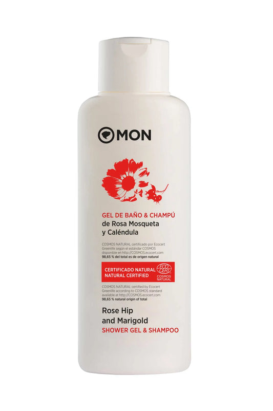 Gel+Champú de Caléndula y Rosa de Mosqueta